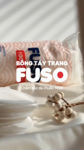 Bông Tẩy Trang Fuso Bịch 150 Miếng 100% Cotton