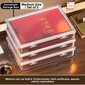 Protective Document Storage Box