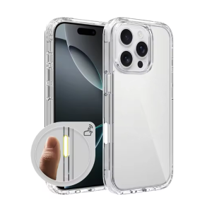 Transparent Camera Control Capture Button Case Cover For iPhone 17 Pro Max Plus 16Pro 16Plus iPhone16 Phone Luxury Acrylic Cases