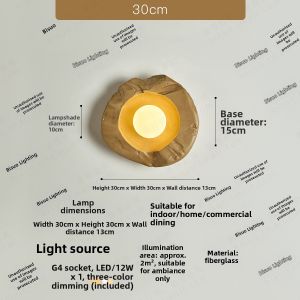 Retro Style Background Wall Lamp