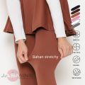 Jasmine Sportwear - Celana Legging Rok Olahraga Wanita High Waist Slot Handuk. 