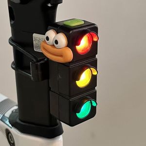 Đèn Giao Thông Dễ Thương Hình Dạng Đèn LED Xe Đạp Đèn Hậu Có Thể Sạc Lại Chống Nước Đi Xe Đạp Cảnh Báo An Toàn Ban Đêm Đèn Sau Với Cảm Biến Thông Minh