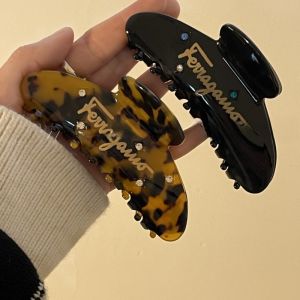 Pure Acetate Shark Clip Diamond Embedded Unique Design Hair Accessories Original Design Hair Grips Stylish Hair Clips