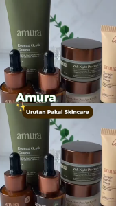 Amura Paket Flek Hitam Series Serum Atasi Kerutan Flek Hitam