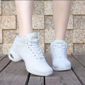 Mesh Dancing Shoes For Women Sports Shoes For Gym Trend 2024 Womans Jazz Dance Shoes Soft Outsole Modern Practice Dance Sneakers