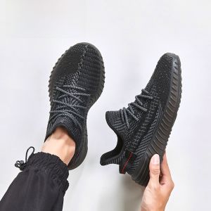 Mens Running Shoes Breathable Soft Bottom Cushioning Casual Sports Running Shoes Summer New Style Coconut Shoes Mesh Airy