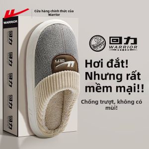 Warrior | Dép Nhà Lông Phao Ấm Chống Trượt