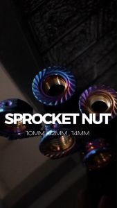 Universal Alloy & Titanium Sprocket Nut: A Comprehensive Guide