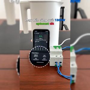 Aptomat Wifi Hunonic Notec 80A Như Một Công Tơ Điện Tử Zmai90 Theo Dõi Số Điện Trên Điện Thoại
