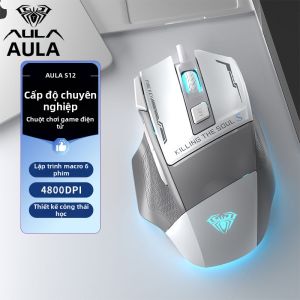 AULA | Chuột Máy Tính Chơi Game Không Dây Bluetooth Có Dây Sạc  SC101