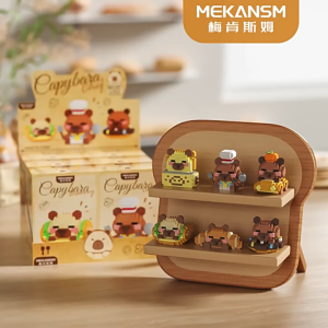 Mekansm Capybara Building Blocks Nano Bricks Cute Animal Gift DIY Assemble Toys Children Gift Girl Boy