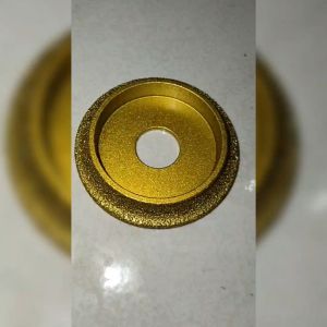 POLES BATU CEKUNG 1/2 BODY LOGAM EMAS PINGUL BEVEL GRANITE GRANIT 10 MM GOLD 10M bepel