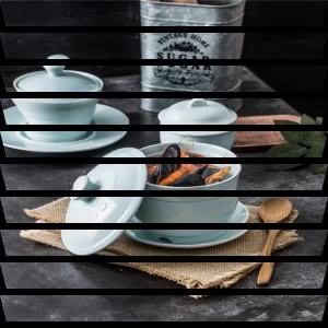 Heat-Resistant Ceramic Steam Cooker Stewing Cup
