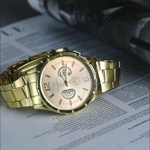 PhiLipe Ricci Jam Tangan Pria Rantai Analog Model Elegan Terbaru Kasual Modern 6048B Business Men Watches Free Box