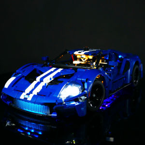 LED Light Set Suitable for LEGO 2022 Ford GT 42154 Car Building Blocks Bricks DIY Lamp Toys Set Not Include Model