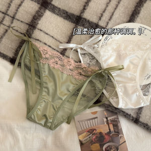 Quần Lót Nữ Ren Gợi Cảm Có Dây Buộc Pure Desire Cạp Thấp Thoáng Khí Thoải Mái Kiểu Pháp Đơn Giản Có Thể Điều Chỉnh