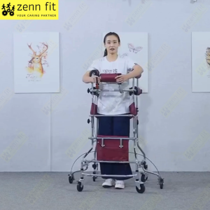 Walking Aids Adult Walker With 8 Wheel Rehabilitation Patient Training Equipment Height Adjustable For Elderly