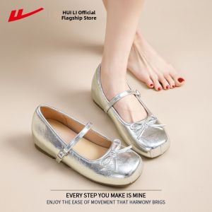 Warrior | Mary Jane Style Ballet Flat Shoes With Internal Elevator