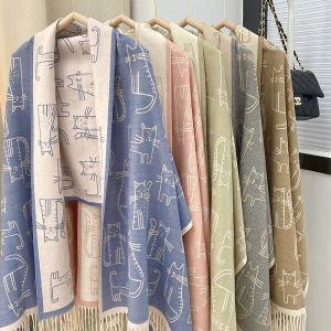 Double-Sided Warm Scarf for Cervical Protection