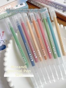 Languo | Morandi Colored Vintage Student Note-taking Neutral Pen 36 Colors
