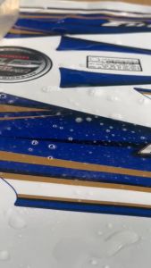 สติ๊กเกอร์เวฟ125 บังลม เวียดนาม เคลือบพิเศษ