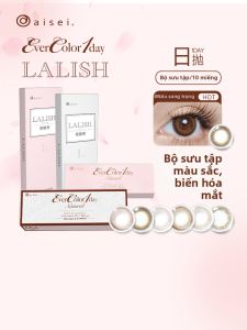aisei | Mắt Kính Kontakt Có Màu Dùng Một Lần Hiệu Quả Thiên Nhiên 10 Cái