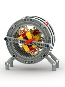 XIAOXIAOGONGCHENGSHI | Educational Gear Mechanism Robot Set