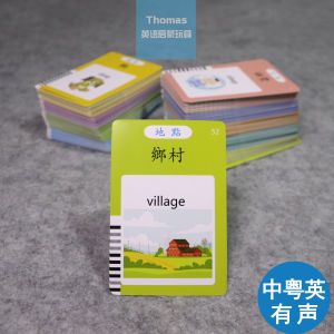 Early Education Flashcards Chinese Version with Sound Animal Cards for Childrens Development Card Machine Cross-Border Toys