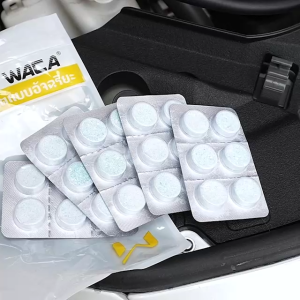 30ก้อน  WACA น้ำยาล้างกระจกรถชนิดเม็ด แบบละลายน้ำ ใส่ในหม้อน้ำฉีดล้างกระจกรถ ปกป้องกระจกรถยนต์จากคราบสกปรก ทำความสะอาดกระจกรถยนต์ 001 FSA pro9
