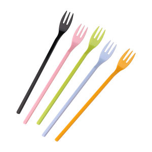 ตะเกียบพลาสติกใช้แล้วทิ้งแบบหนา ตะเกียบสำหรับกินผลไม้ ตะเกียบสำหรับขนม บรรจุแยกส่วน ชุดเครื่องมือครัว