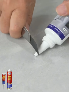 [Buy 2 free Gun] GOOTI Nail-free Adhesive Strong Glue Universal Adhesive Tile No-drill Adhesive Kitchen and Bathroom Shelf Wall Mounting