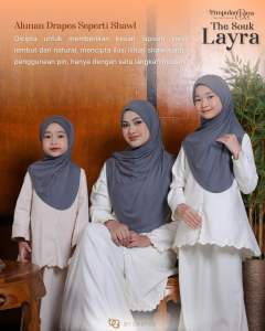 The Souk Layra BCF Souk Bychefiza Tudung instant hijab Sarung Twist