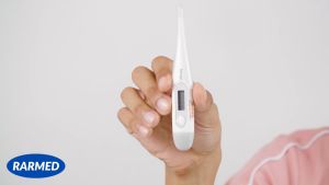 Nhiệt kế điện tử BEURER FT09 nhỏ đầu cứng kẹp nách miệng cho trẻ nhỏ