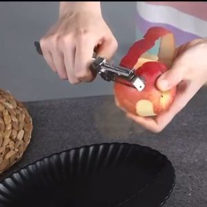 BB7 - Parutan Peeler 3IN1 Alat Pengupas Kulit Buah Sayur Stainless Steel