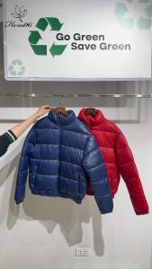 [Voucher 15% MOV 199K cap 100K Áo khoác phao dáng ngắn bomber HeraDG thiết kế túi chéo bo gấu trần bông 3 lớp siêu nhẹ siêu ấm WJKBD4005