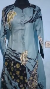 Tunik Batik Model Kancing Kancing Baju Batik Seragam Promo TUNIK Batik JUMBO XXXL LD 120 MODERN