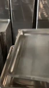 KHAY inox chiều cao 2cm dùng trong nhà bếp  hấp cơm  đựng thực phẩm