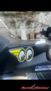 Stiker mooney Sticker Mooney Mata