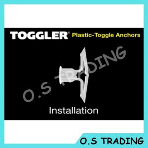 High-Quality Nylon Butterfly Wall Plug Fastener for Drywall Ceiling Installation - Fastening Screw Anchor Bolt