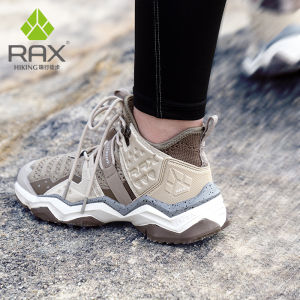 Rax Hiking Shoes Breathable Outdoor Travel Boots Lightweight Mountain Climbing Shoes Men Women Summer Outdoor Running Shoes