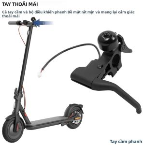 Navee V40 V50 V25 Xiaomi 4 Lite/4 Pro 2nd Gen E-Scooter Đòn Bẩy Phanh Tay Cầm Lắp Ráp Có Chuông KickScooter Phụ Kiện