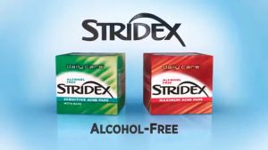 Stridex Soft Touch 55 Pads Single-Step Acne Control Sensitive Essential Maximum Alcohol Free 2% Salicylic Maximum Deep Cleansing