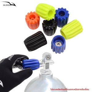 1 ชิ้นดําน้ําถังกระบอกวาล์ว Handwheel ลูกบิด - รอบรูปร่างสีเปลี่ยนดําน้ําการบํารุงรักษาอุปกรณ์เสริม