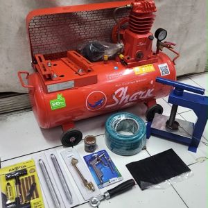 Mesin Kompresor Shark 1/4 HP Tanpa Penggerak