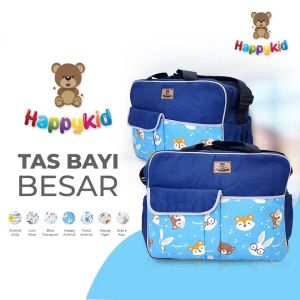 HAPPYKID TAS BAYI BESAR / MEDIUM / KECIL DOUBLE SAKU SERIES