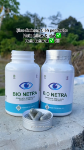 Bio Netra - Obat Kapsul Herbal untuk Mata Minus Plus Silinder dan Glukoma - 60 Kapsul