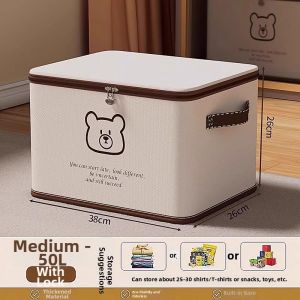 NAIFUNA | Lockable Large Capacity Foldable Storage Box