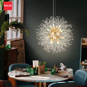 Đèn Trần Bồ Công Anh Hiện Đại Đèn Treo Đèn Quả Cầu Lửa Đèn LED Đi Kèm Cho Phòng Khách Phòng Ngủ Salon Trang Trí Nhà