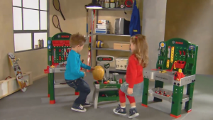 ชุดของเล่นเครื่องมือช่าง เด็ก ชุดใหญ่ 14 ชิ้น พร้อมหมวกนิรภัย แว่นตา หน้ากาก สินค้ามี มอก. BB8017-C #