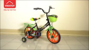 Xe Đạp Trẻ Em Nhựa Chợ Lớn chính hãng K109 Motocross Dành Cho Bé Từ 3 - 5 Tuổi - Xe đạp cơ bản dễ dàng điều khiển